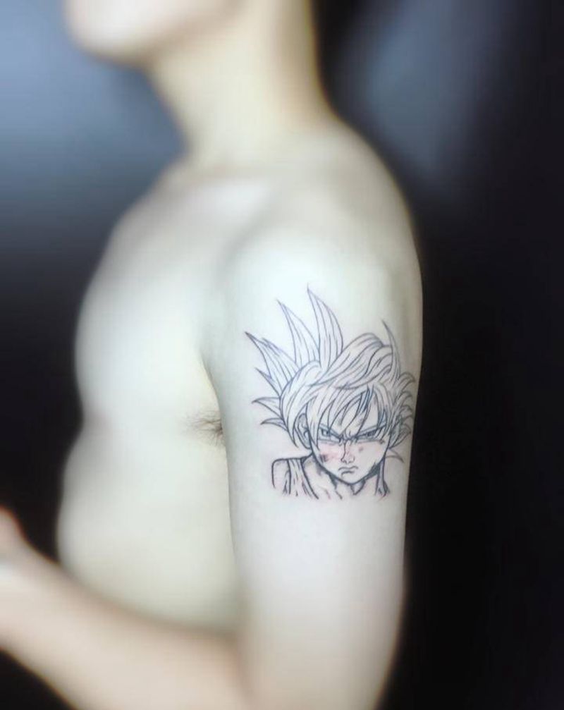 悟空纹身图片_手臂纹身图案