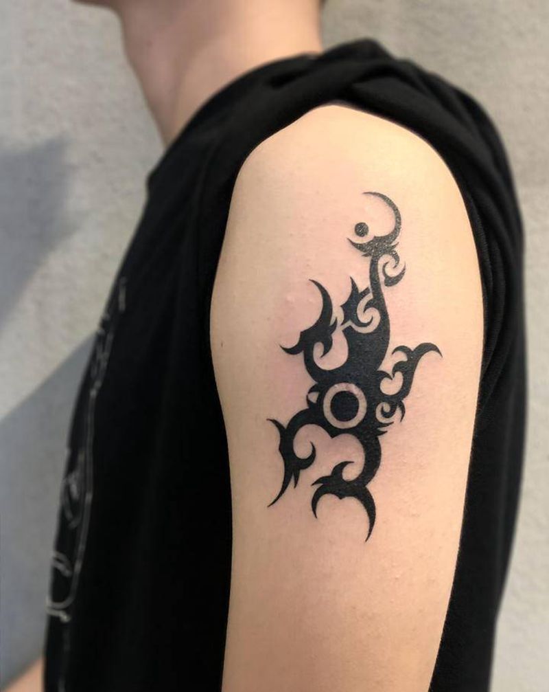 图腾纹身图片_手臂图腾纹身图案