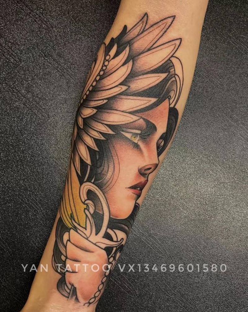 确实擦的痛纹身图片_手臂纹身图案