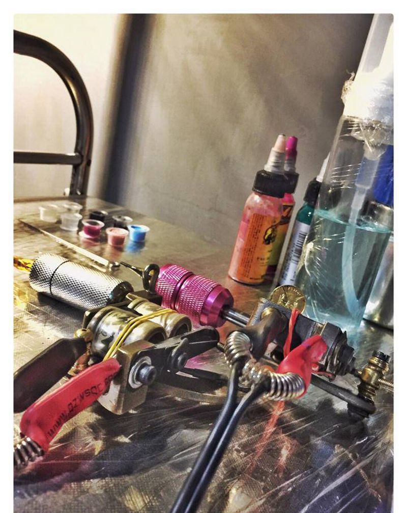 未完成纹身图片_手臂纹身图案