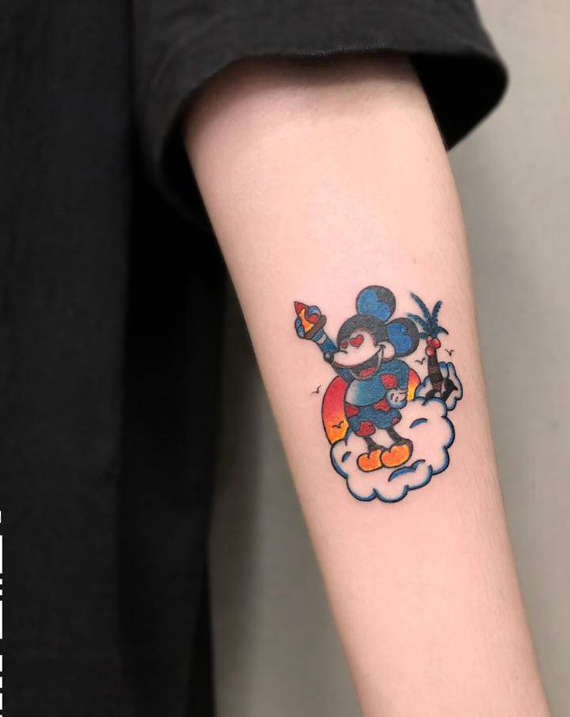 old school纹身图片_手臂Old School纹身图案