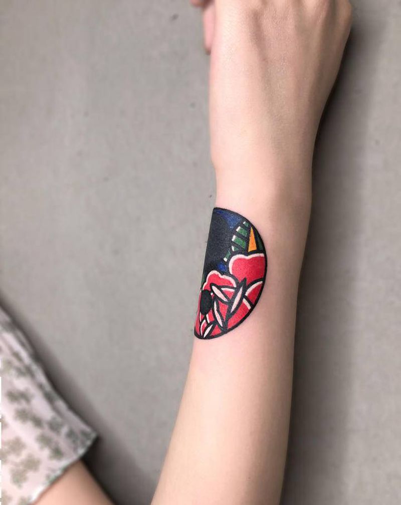 old school纹身图片_手臂Old School纹身图案