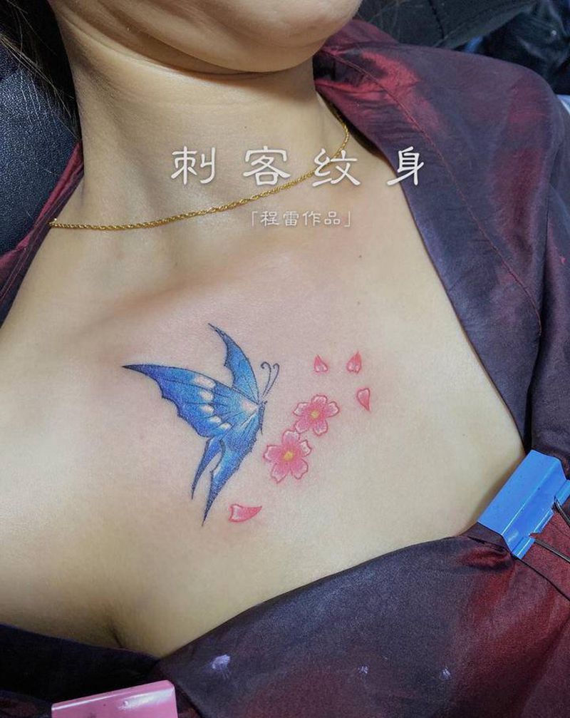 小图纹身图片_胸部纹身图案