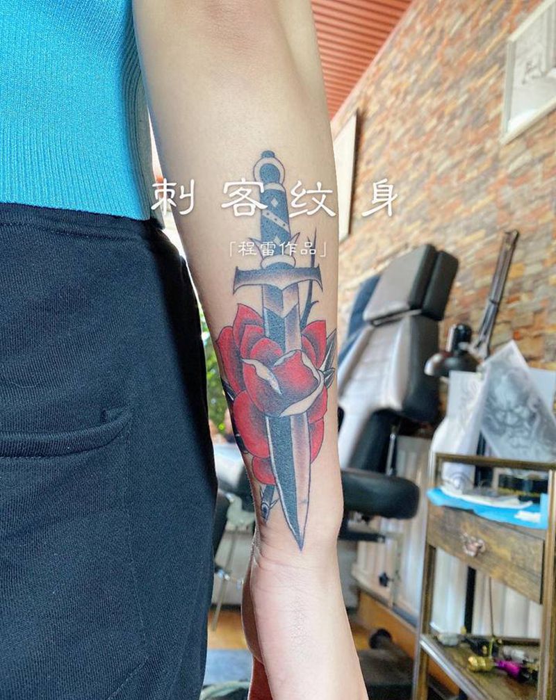 遮盖纹身图片_手臂纹身图案