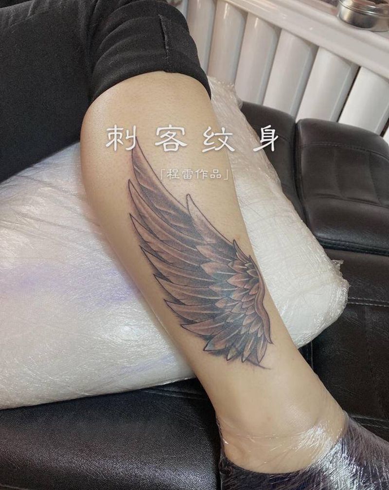 遮盖纹身图片_腿部纹身图案