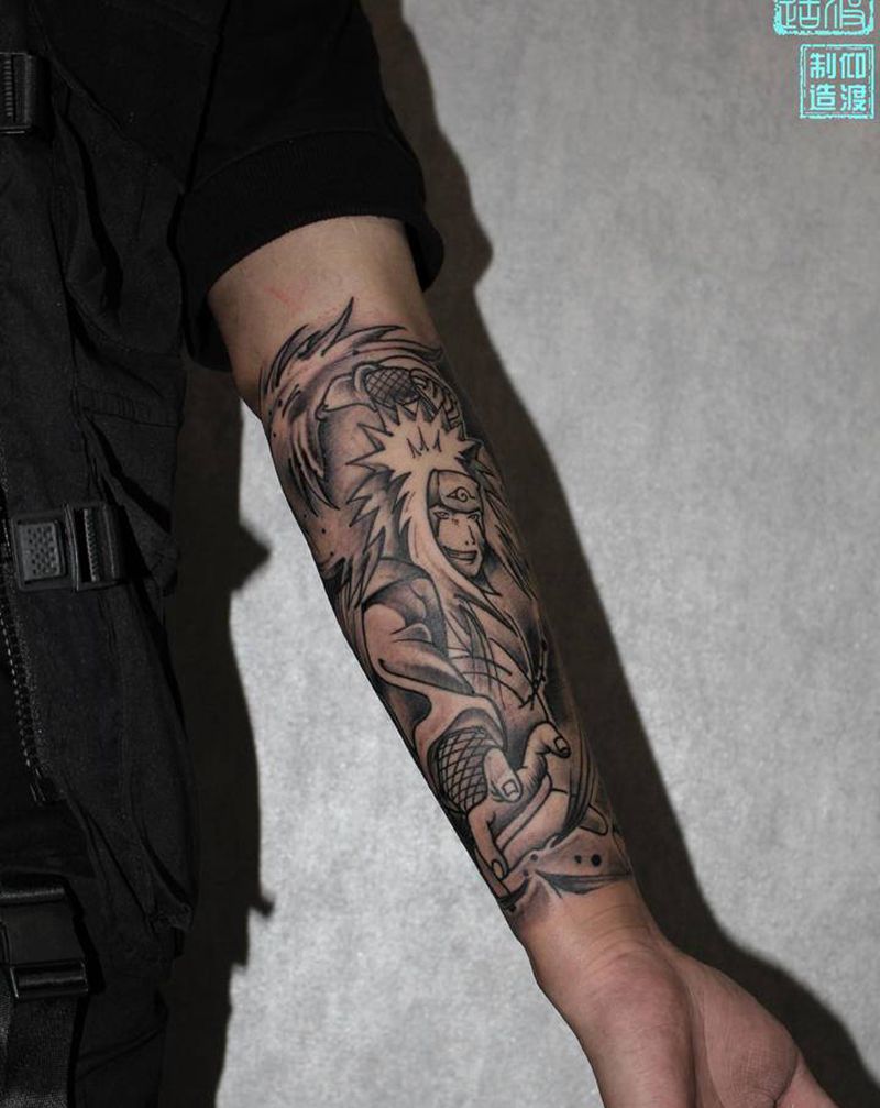 火影纹身/仰渡纹身图片_手臂纹身图案