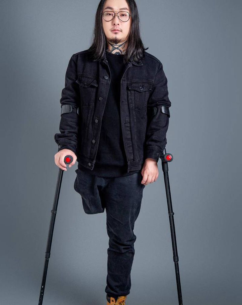 涅槃纹身图片_水墨纹身图案