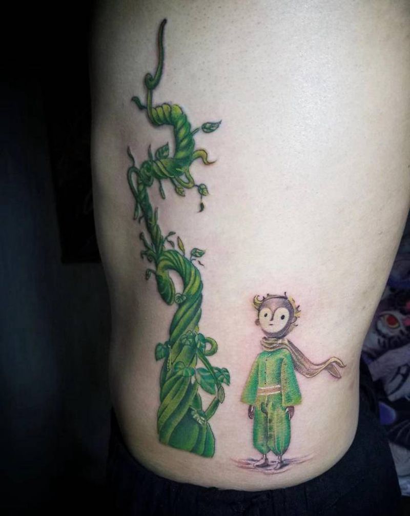 小王子纹身图片_腰部腹部New SchoolOld School纹身图案