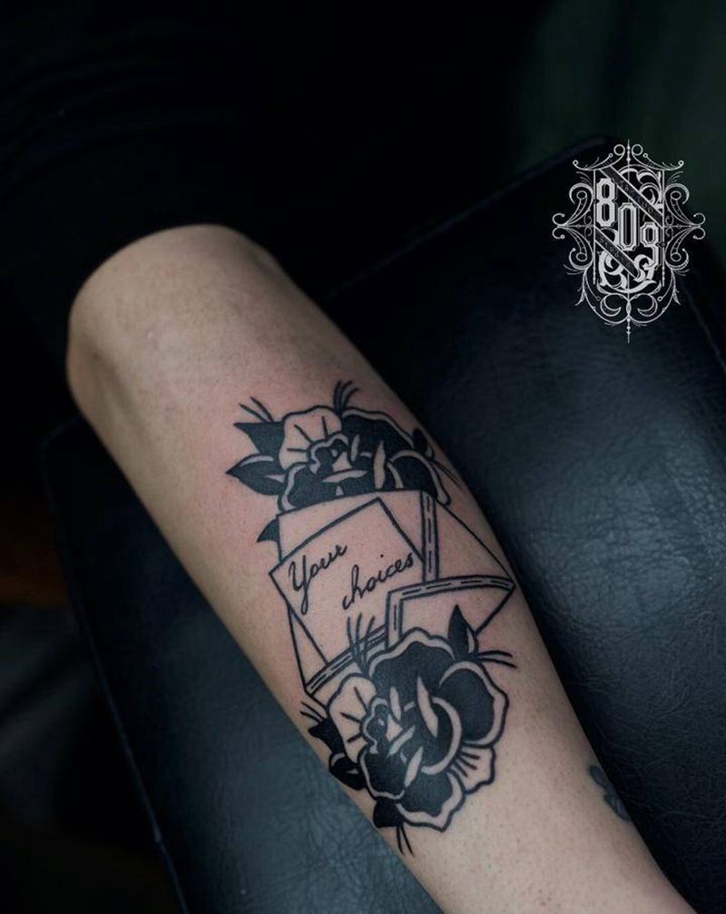 原创oldschool纹身图片_手臂Old School纹身图案