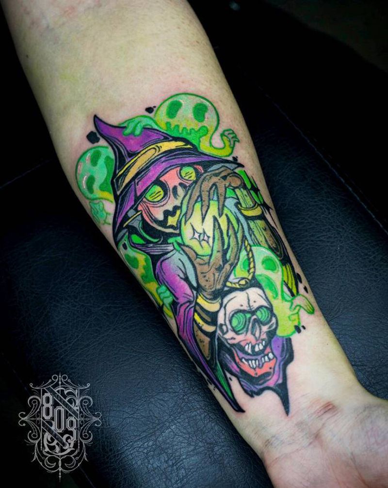 newschool纹身图片_手臂New School纹身图案