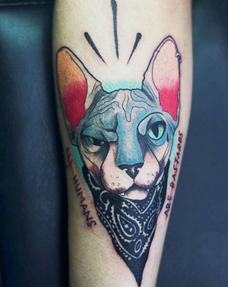 Newschool纹身图片_手臂New School纹身图案