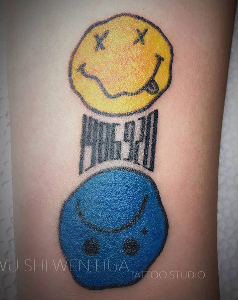 小图整理纹身图片_手臂腿部Old SchoolNew School纹身图案