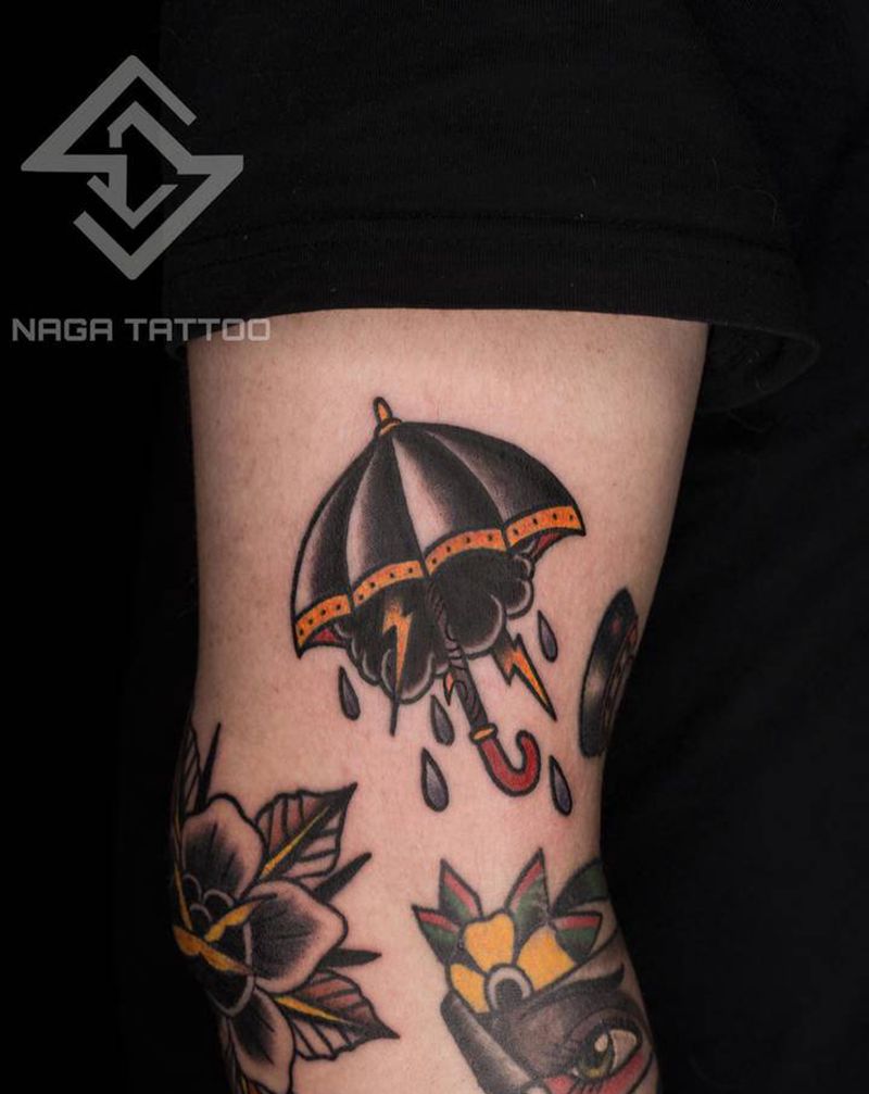 oldschool风格拼接纹身图片_手臂Old School纹身图案