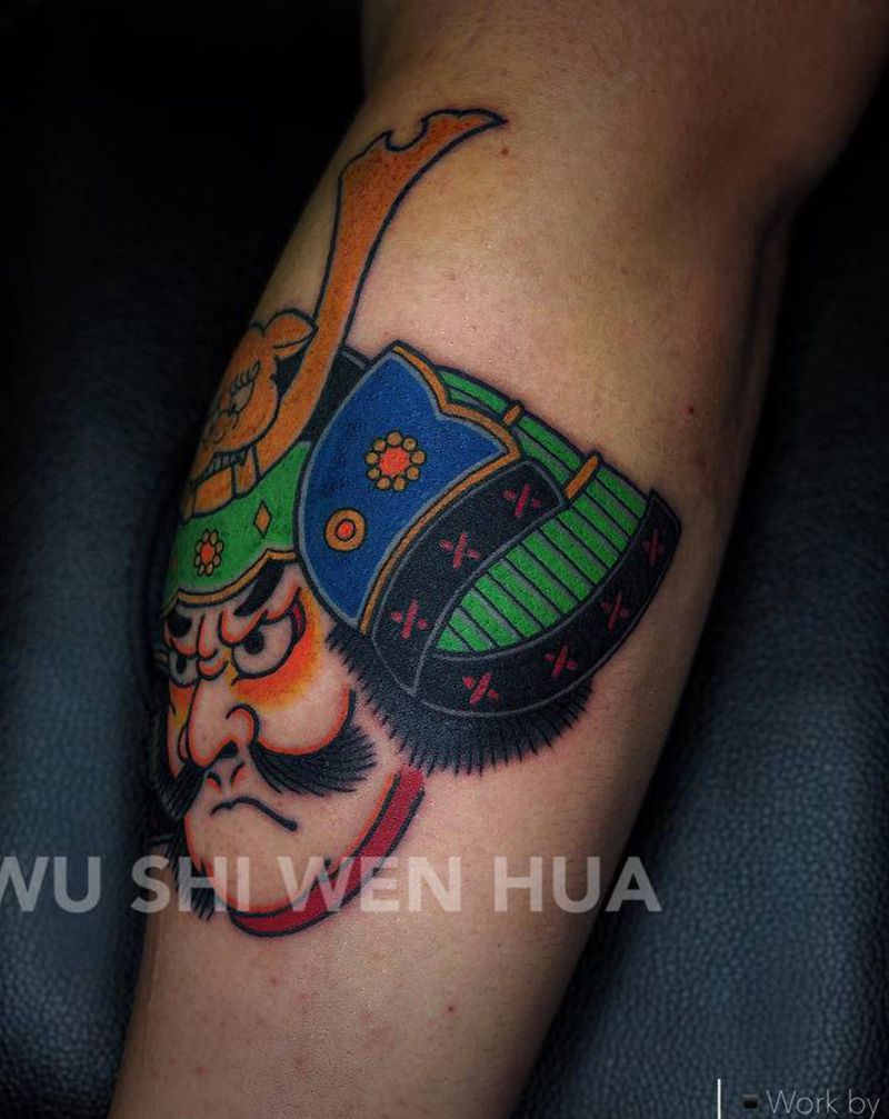 小图整理纹身图片_手臂腿部Old School老传统纹身图案