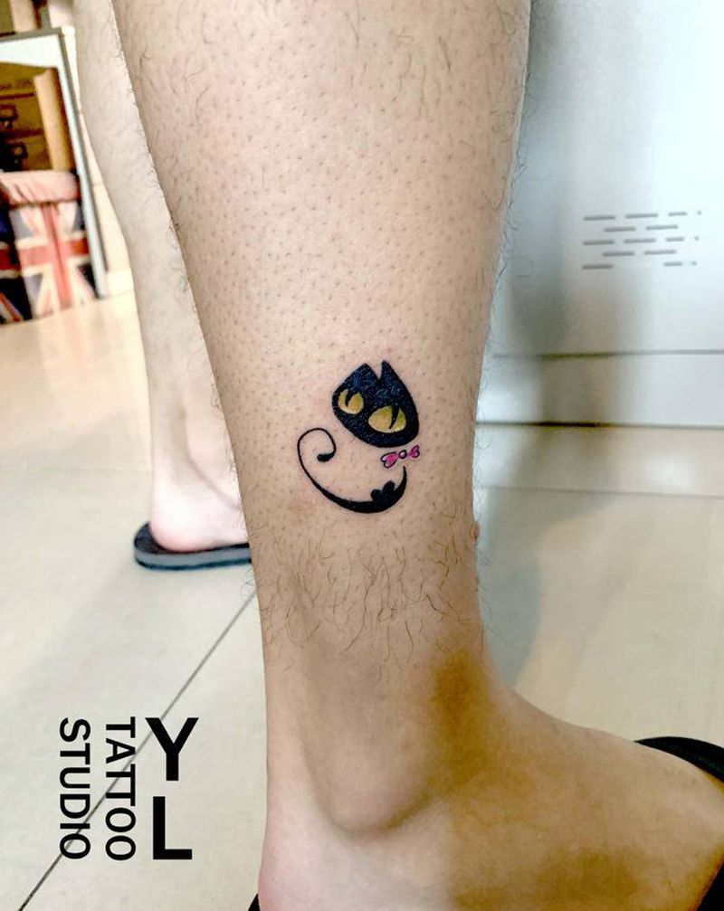 .纹身图片_腿部纹身图案