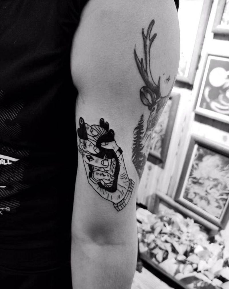 手臂纹身图片_手臂纹身图案