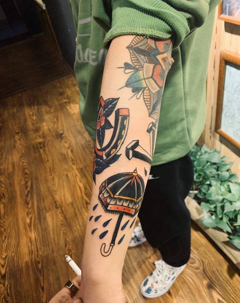 胳膊纹身图片_手臂纹身图案