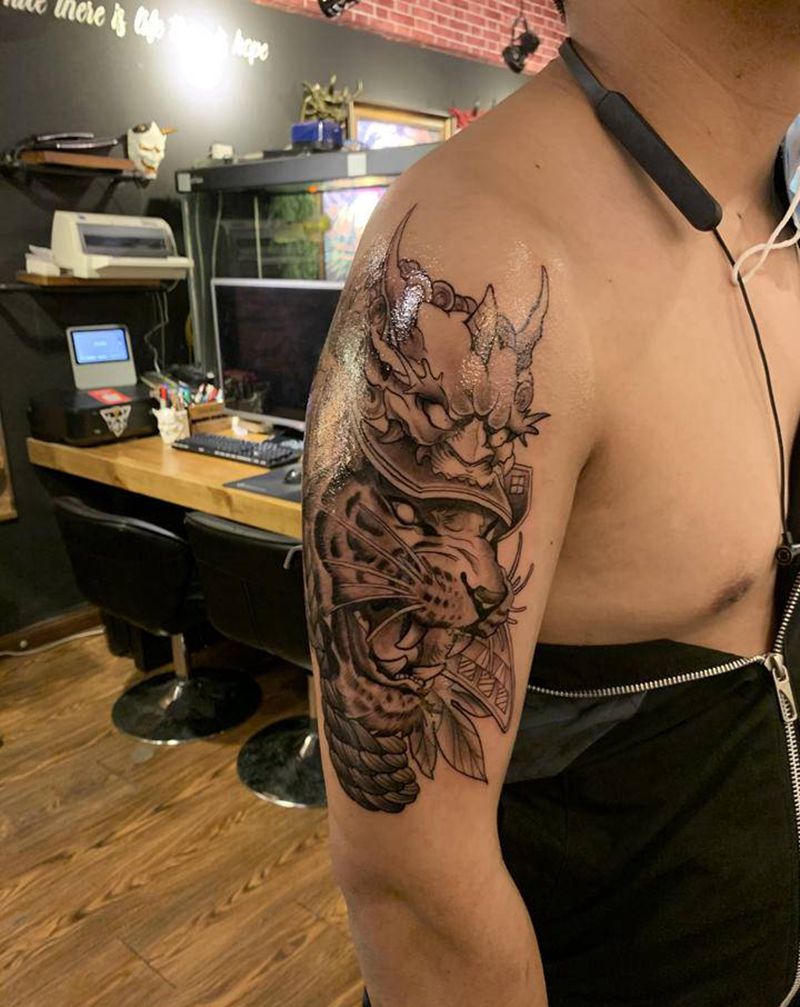 你猜纹身图片_手臂纹身图案