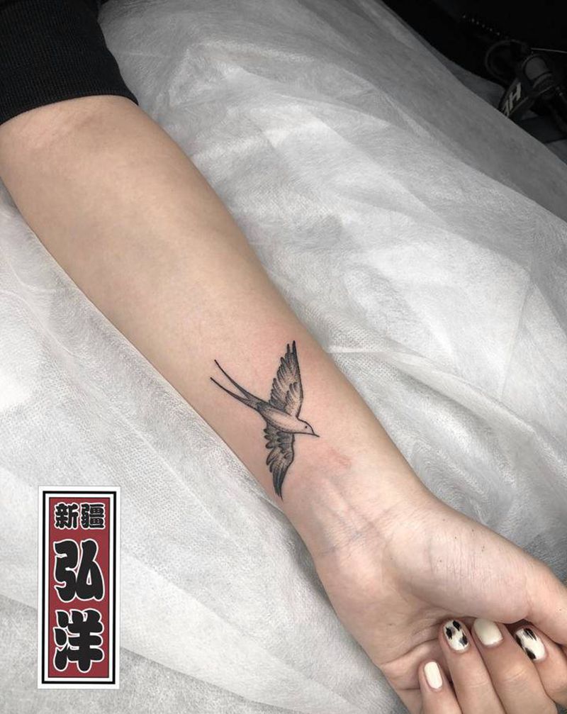 小清新纹身图片_手臂纹身图案