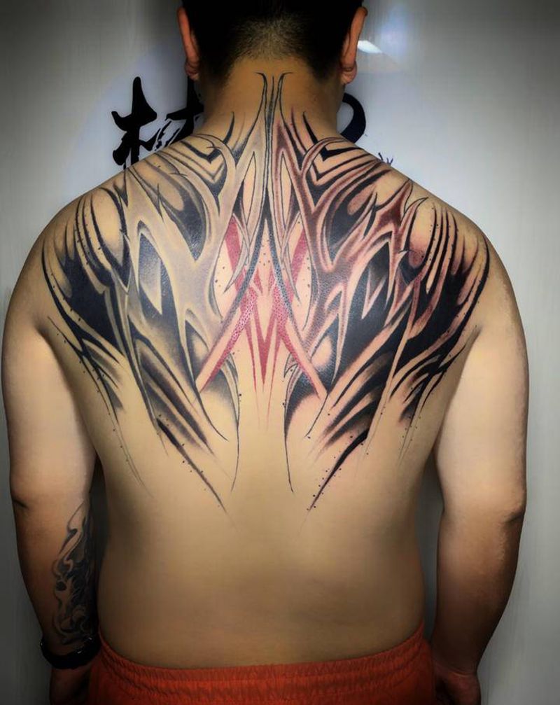 暗黑图腾纹身图片_图腾纹身图案