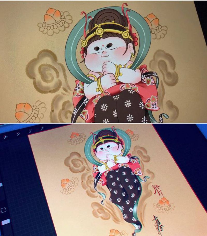 近期稿纹身图片_腿部手臂新传统New School纹身图案