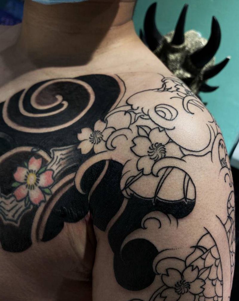 鲤纹身图片_新传统纹身图案