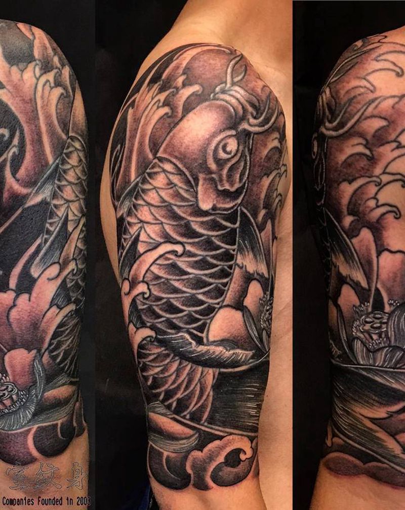 《黃室紋身》今日工事： #3年纹身图片_手臂纹身图案