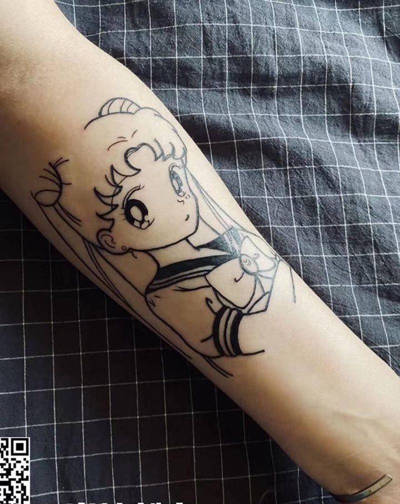 “小清新”纹身纹身图片_手臂纹身图案