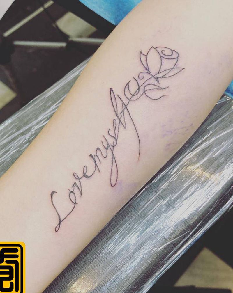 《黃室紋身》#英文 #小圖纹身图片_手部纹身图案