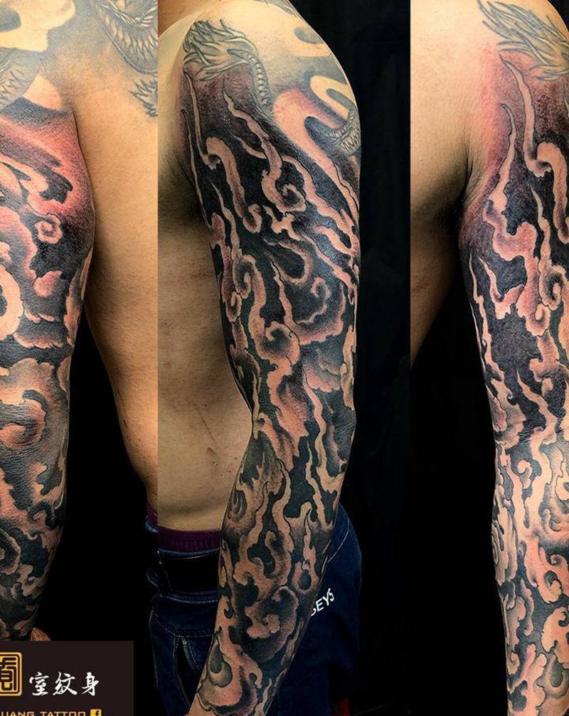 《黃室紋身》原皇室精雕紋身纹身图片_手臂纹身图案