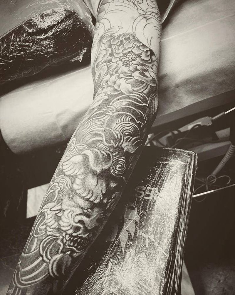 《黃室紋身》原皇室精雕紋身纹身图片_手部纹身图案