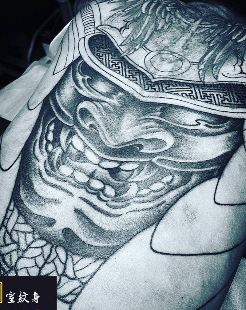 《黃室紋身》原皇室精雕紋身纹身图片_背部纹身图案