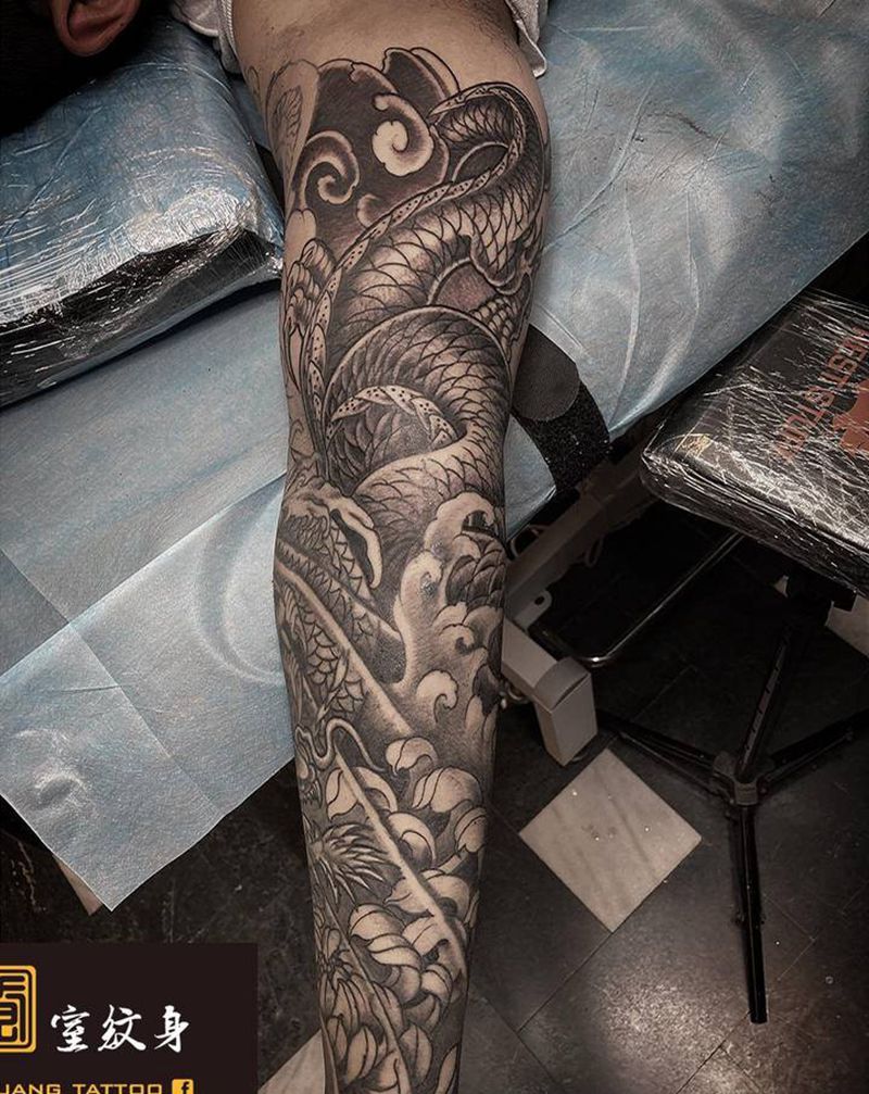 《黃室紋身》原皇室精雕紋身纹身图片_手部纹身图案