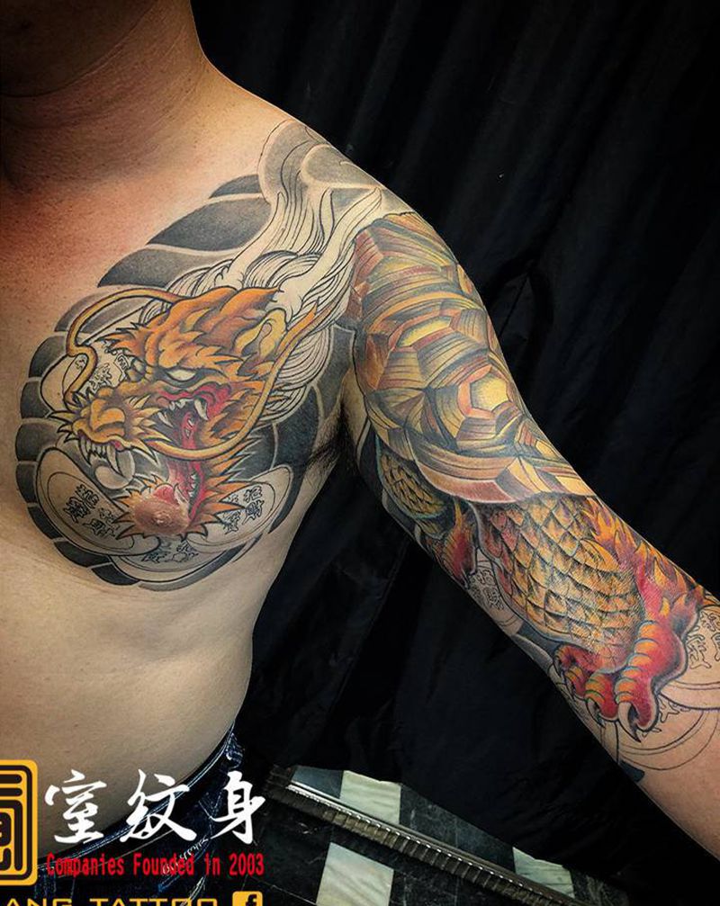 《黃室紋身》原皇室精雕紋身纹身图片_手部纹身图案