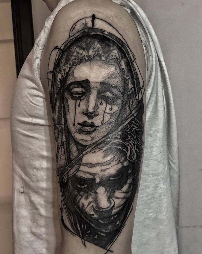 手臂纹身图片_手臂纹身图案