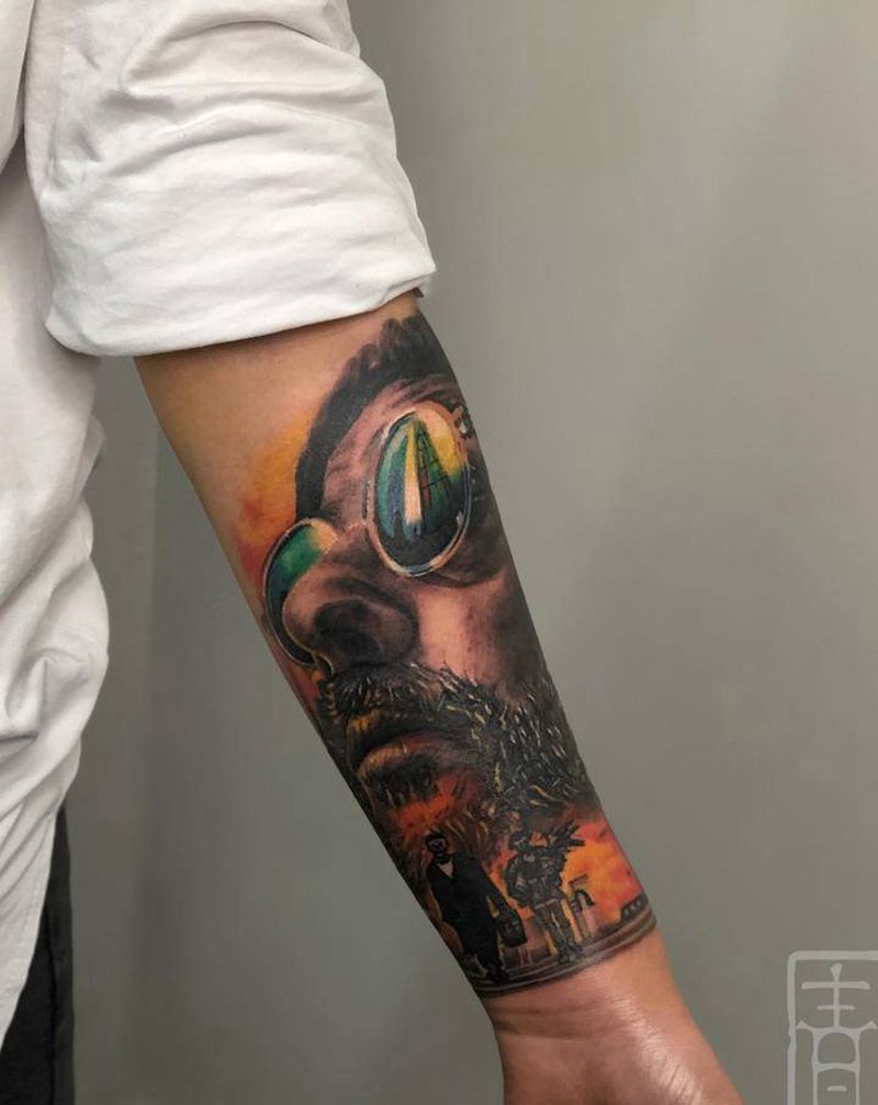 这个杀手不太冷纹身图片_手臂纹身图案