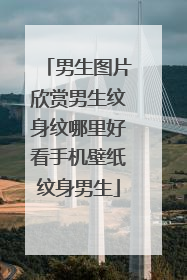 男生图片欣赏男生纹身纹哪里好看手机壁纸纹身男生