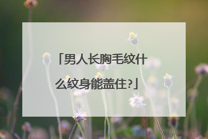 男人长胸毛纹什么纹身能盖住?