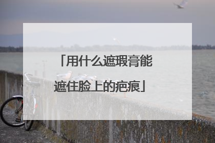 用什么遮瑕膏能遮住脸上的疤痕