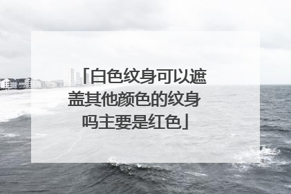白色纹身可以遮盖其他颜色的纹身吗主要是红色