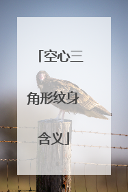 空心三角形纹身含义