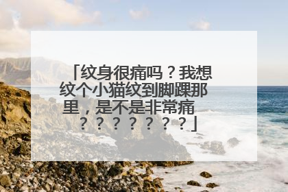 纹身很痛吗？我想纹个小猫纹到脚踝那里，是不是非常痛 ？？？？？？？