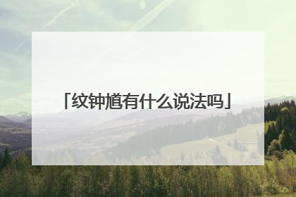 纹钟馗有什么说法吗