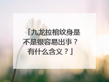 九龙拉棺纹身是不是很容易出事？有什么含义？