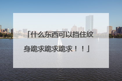 什么东西可以挡住纹身跪求跪求跪求！！