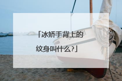 冰娇手背上的纹身叫什么?