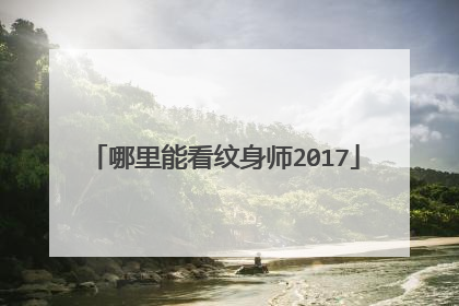 哪里能看纹身师2017