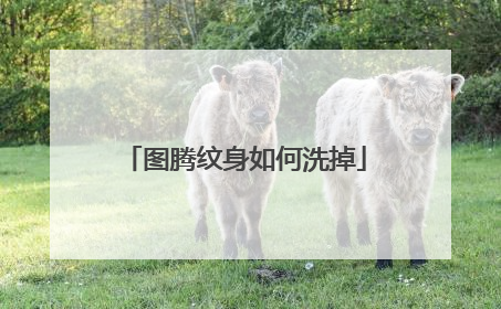 图腾纹身如何洗掉