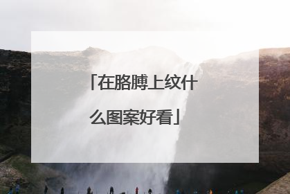 在胳膊上纹什么图案好看