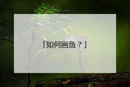 如何画鱼？
